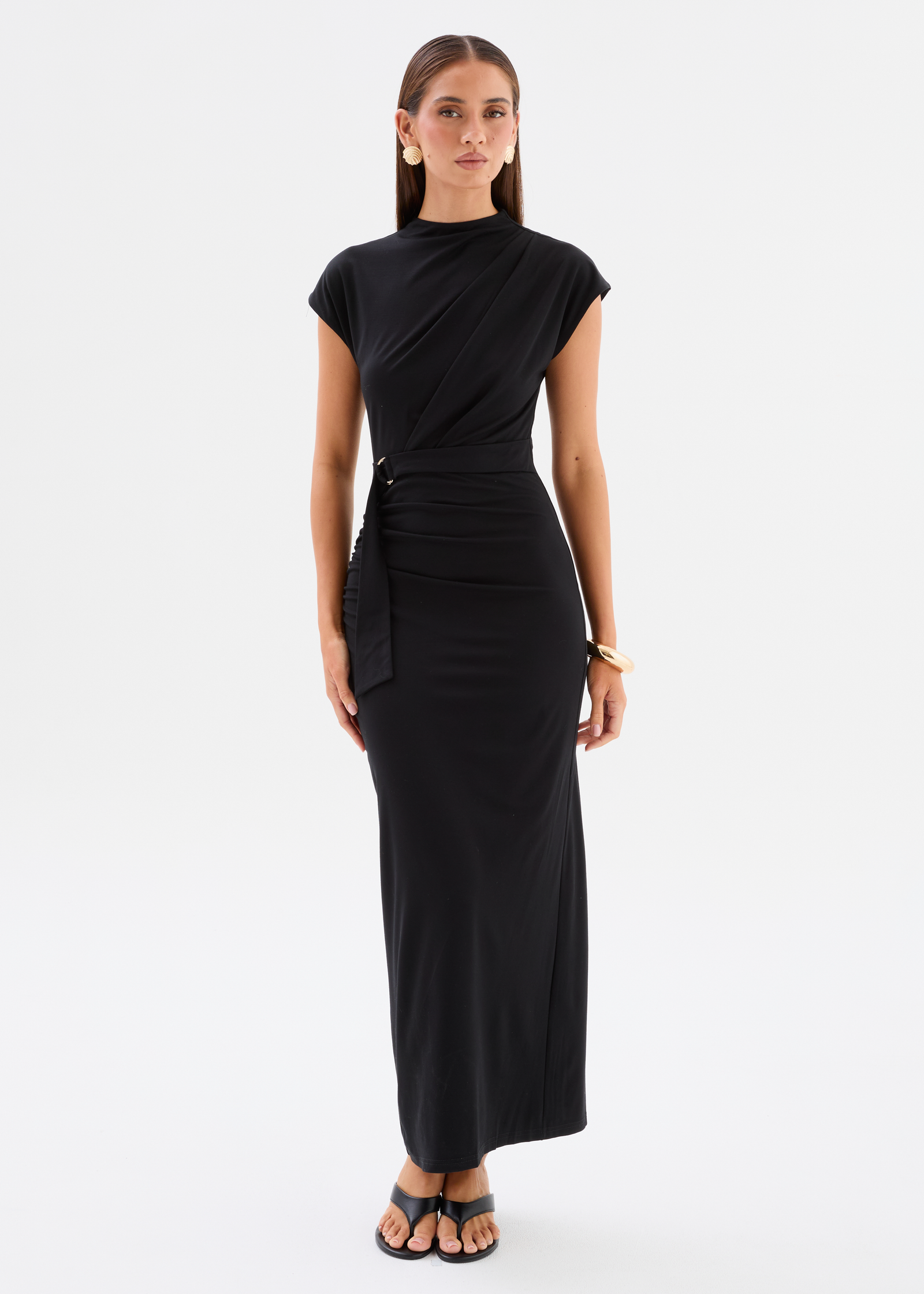 bump friendly black tie dress Shop Bump Friendly Clothing