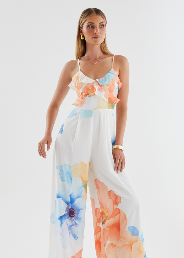 Jessika Pantsuit - Orange Blossom