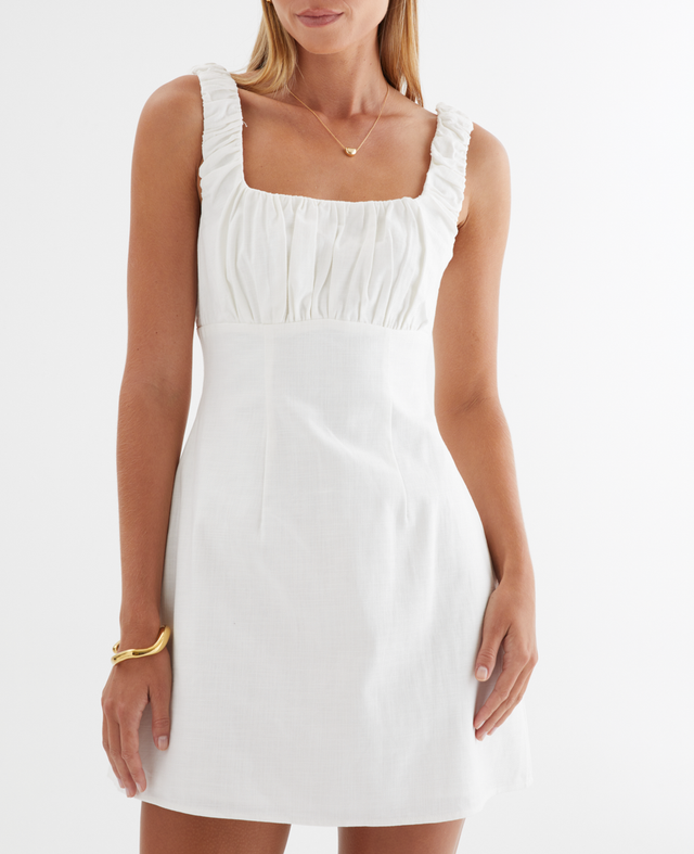 Kenia Dress - White