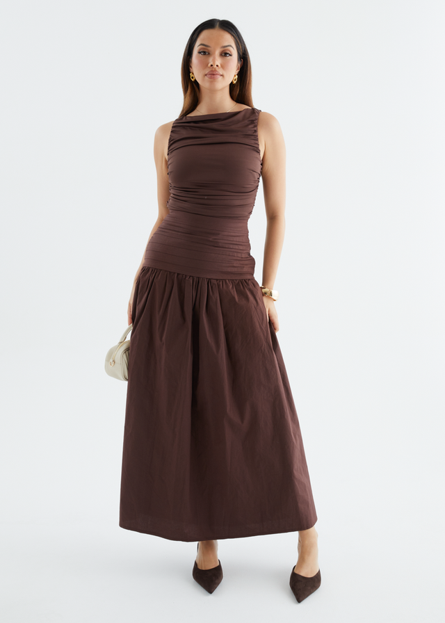 Dobrev Maxi Dress - Chocolate