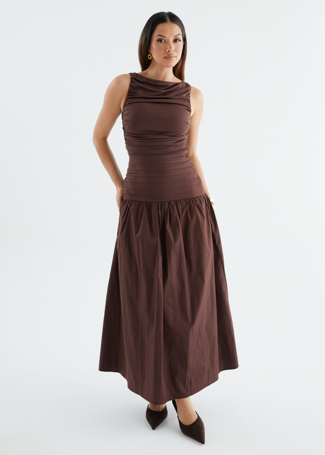Dobrev Maxi Dress - Chocolate
