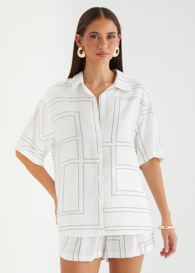 Alysse Set - White Geo