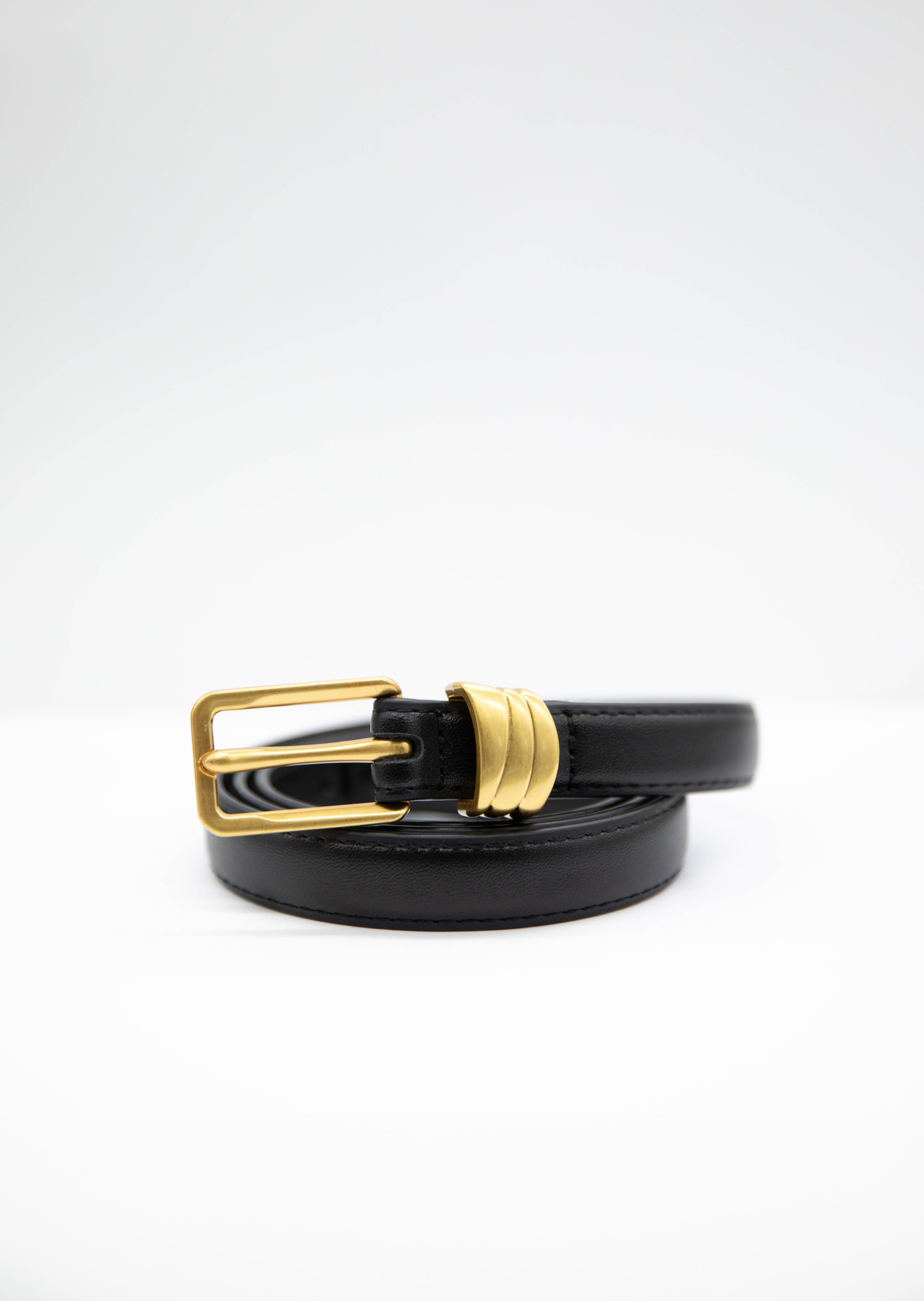 Eliaser Leather Belt - Black