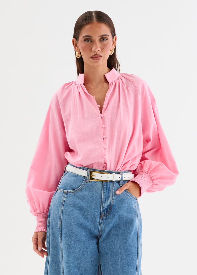 Candace Blouse - Pink