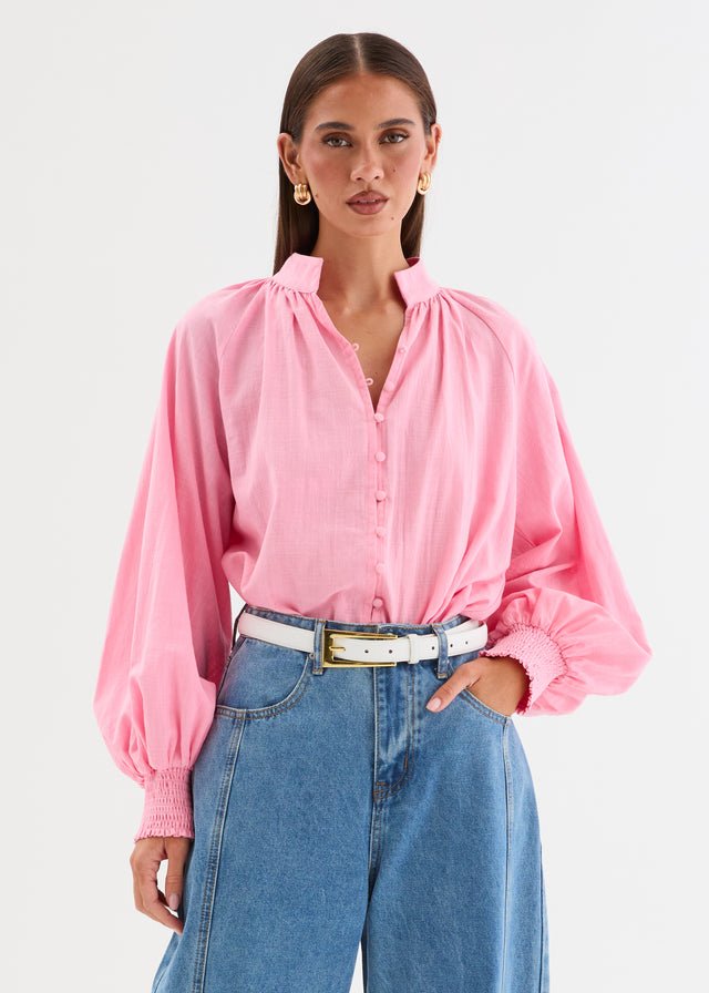 Candace Blouse - Pink