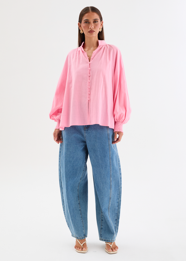 Candace Blouse - Pink