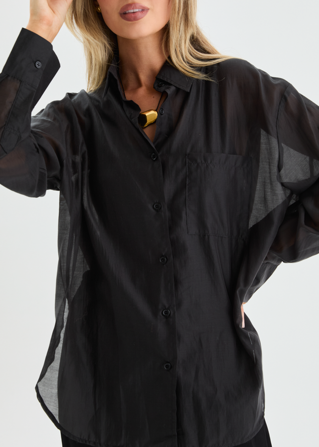 Porsia Shirt - Black