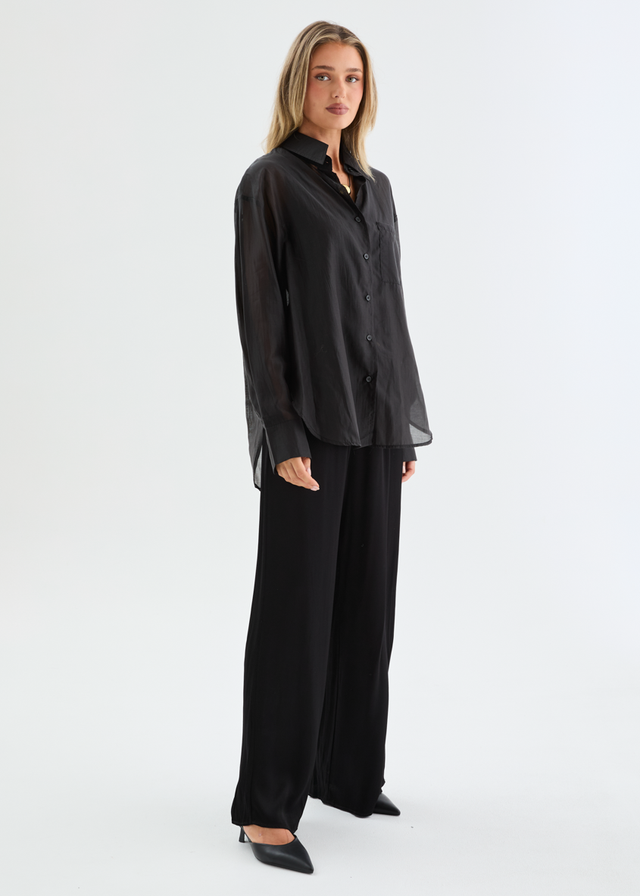 Porsia Shirt - Black