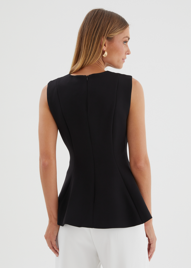 Roseta Top - Black