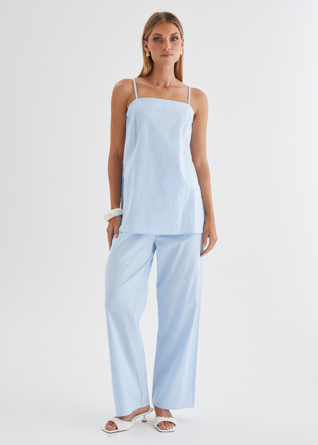 Jossin Pants - Light Blue