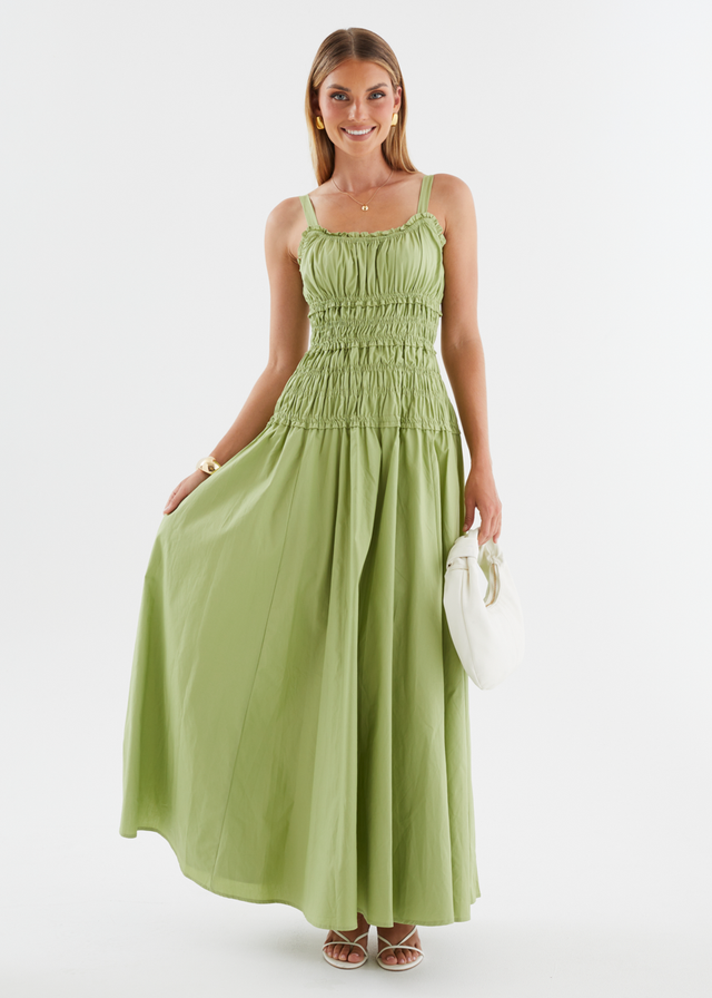 Melyssa Maxi Dress - Matcha