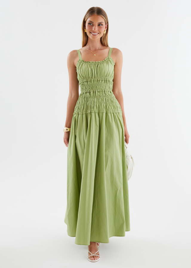 Melyssa Maxi Dress - Matcha