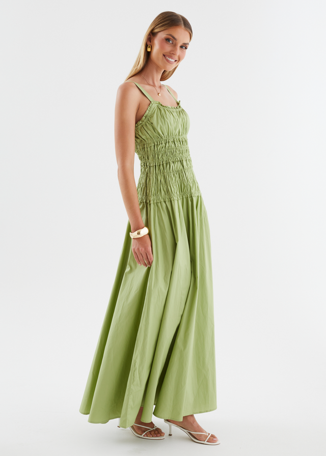 Melyssa Maxi Dress - Matcha