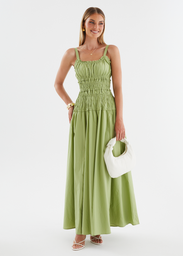 Melyssa Maxi Dress - Matcha
