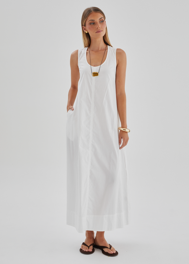 Tanisha Maxi Dress - Off White
