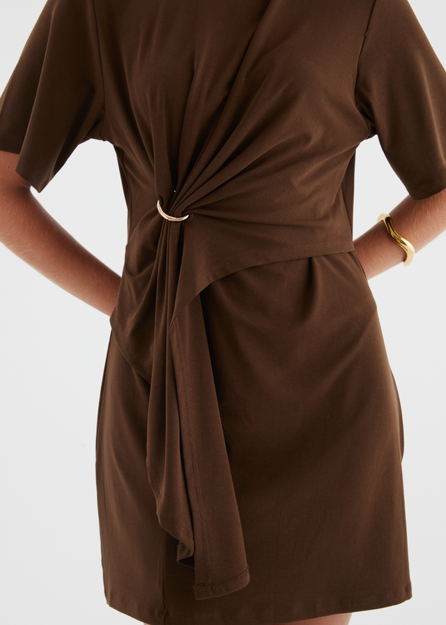 Gabrielle Dress - Chocolate