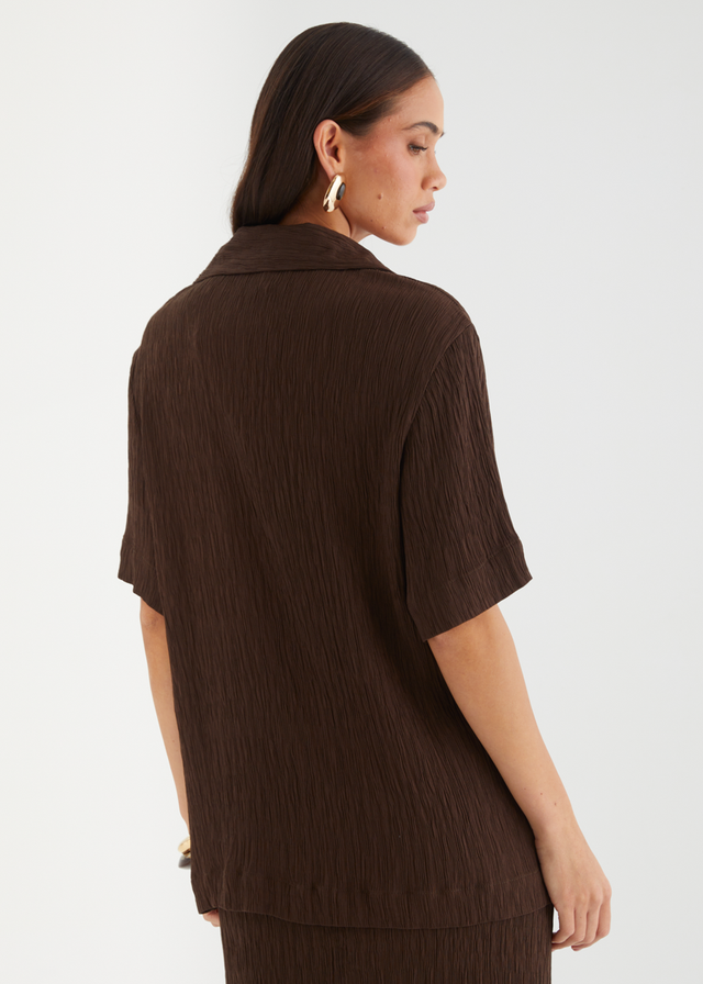 Carmyn Shirt - Chocolate