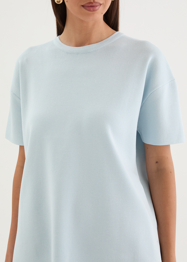 Milanna Knit Top - Blue