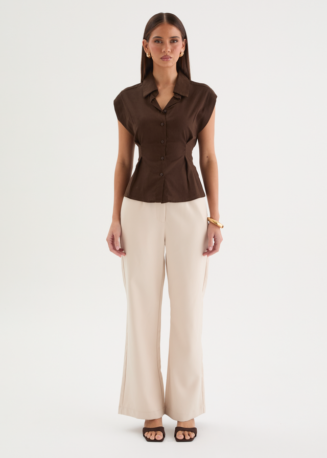 Francisco Top - Chocolate