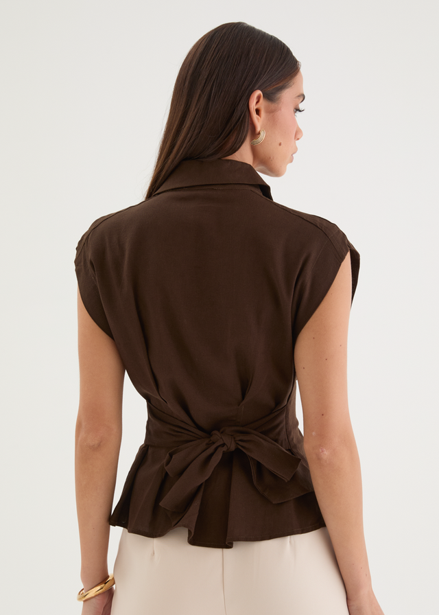 Francisco Top - Chocolate