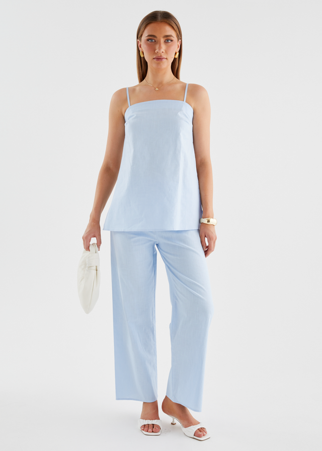 Jossin Pants - Light Blue