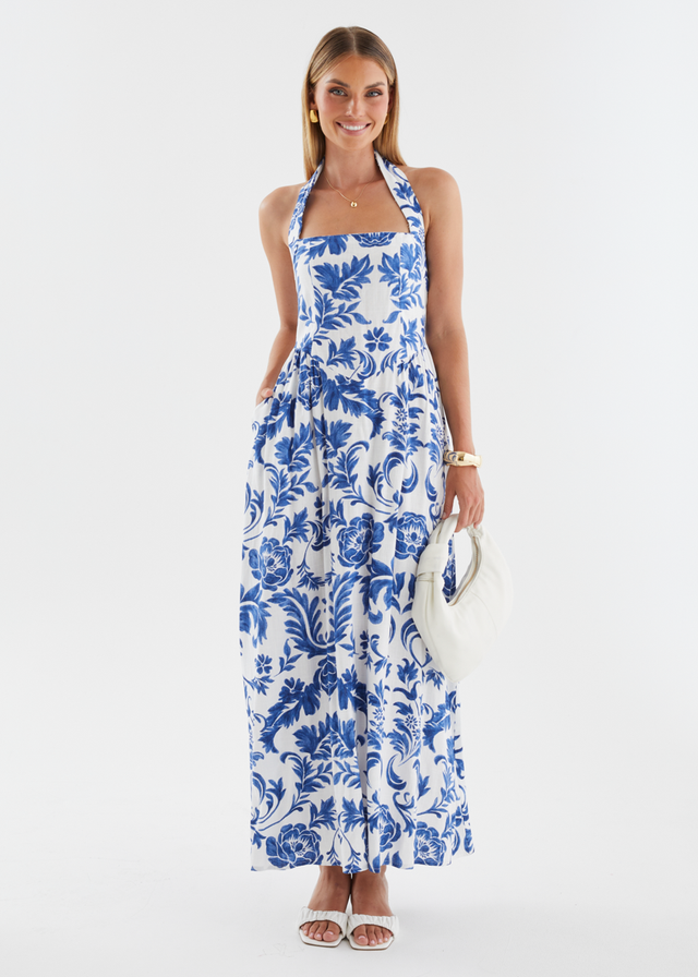 Mahiya Halter Maxi Dress - Baroque