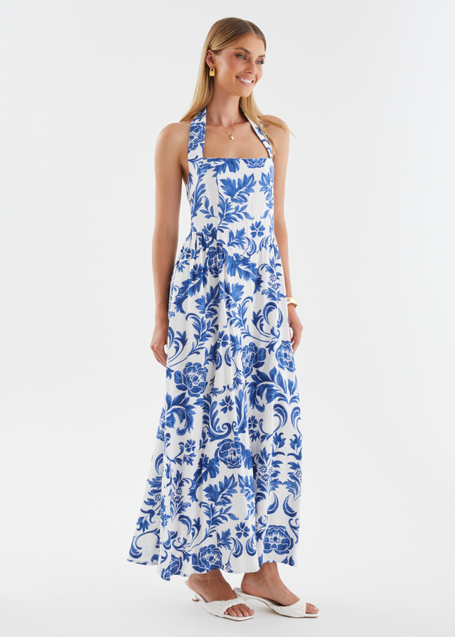 Mahiya Halter Maxi Dress - Baroque