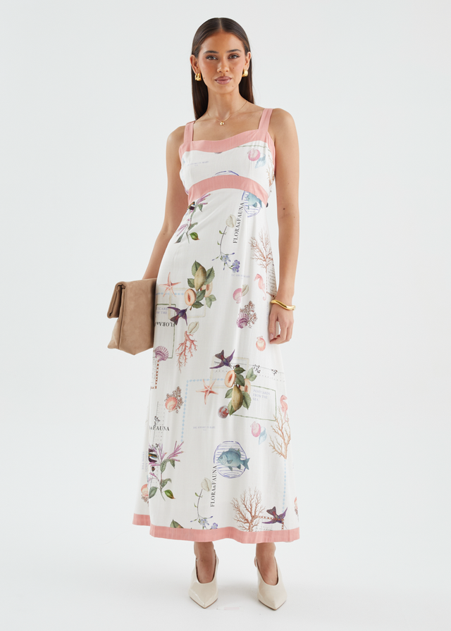 Lynell Maxi Dress - Isla Sol Pink