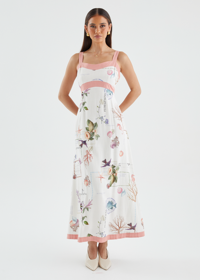Lynell Maxi Dress - Isla Sol Pink