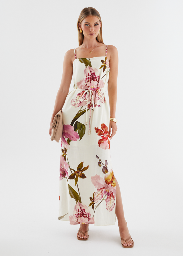 Freya Maxi Dress - Floral Fantasy