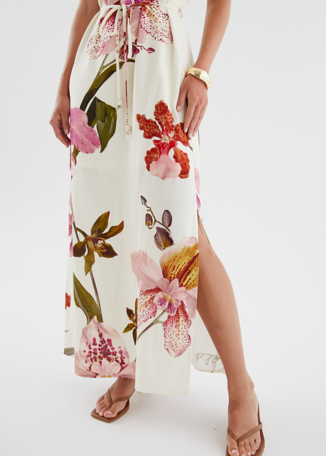 Freya Maxi Dress - Floral Fantasy