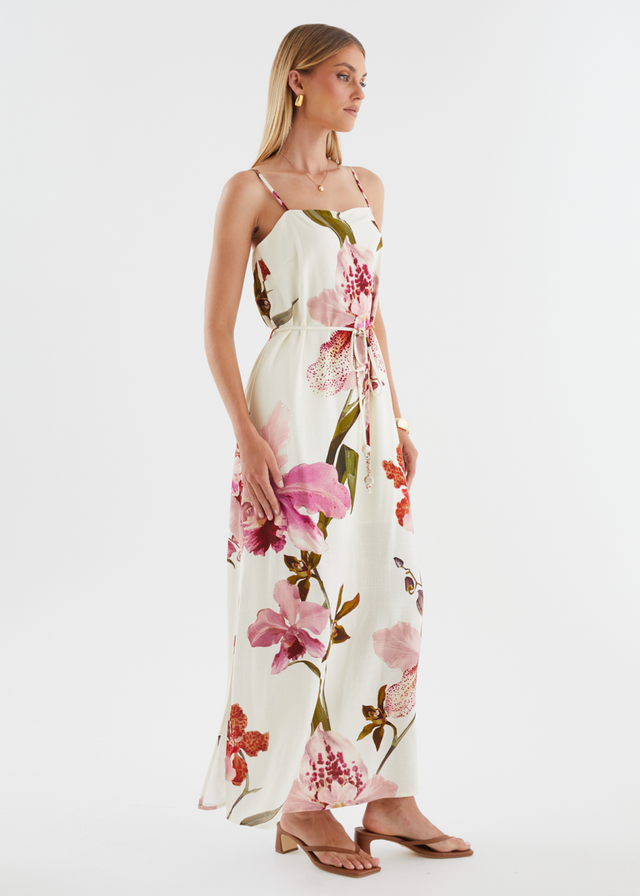 Freya Maxi Dress - Floral Fantasy