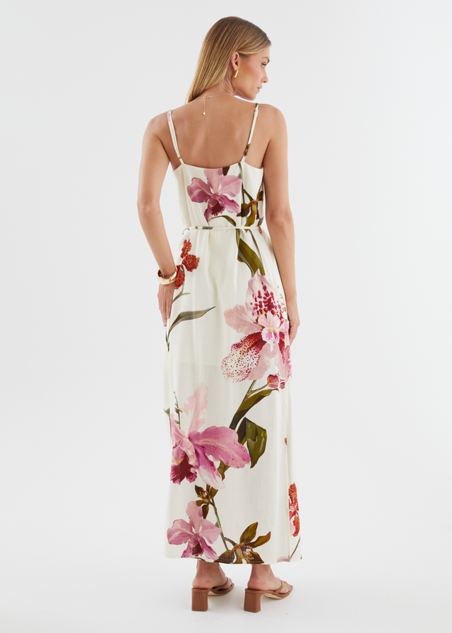 Freya Maxi Dress - Floral Fantasy