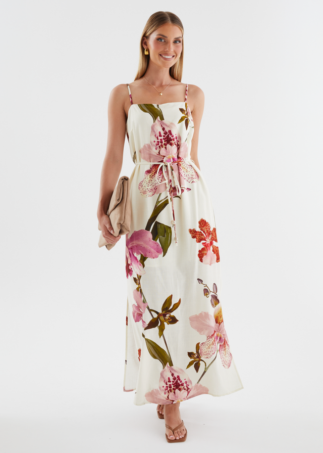 Freya Maxi Dress - Floral Fantasy