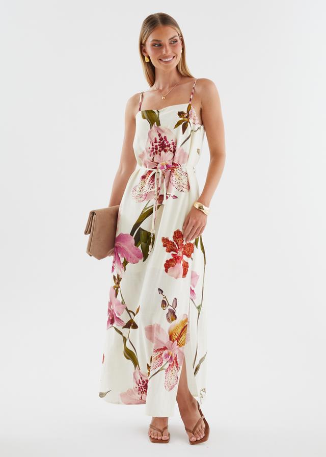 Freya Maxi Dress - Floral Fantasy