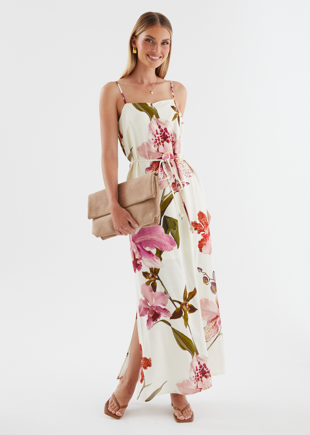 Freya Maxi Dress - Floral Fantasy