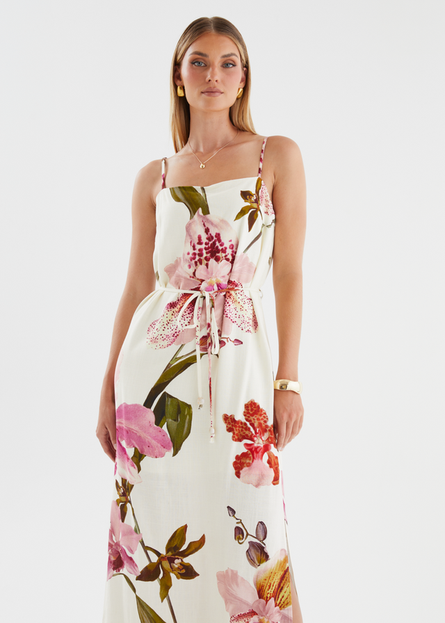 Freya Maxi Dress - Floral Fantasy
