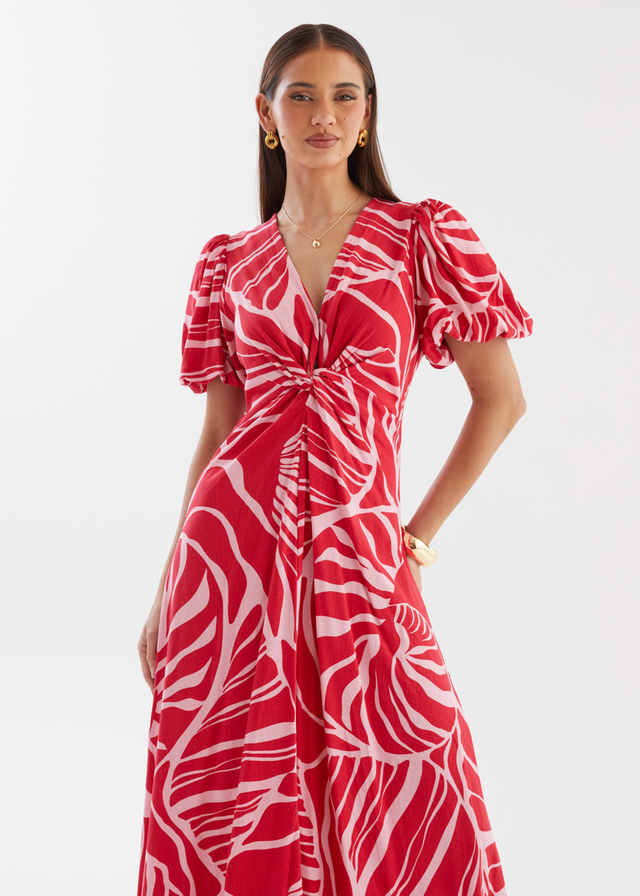 Sahara Midi Dress - Gaia