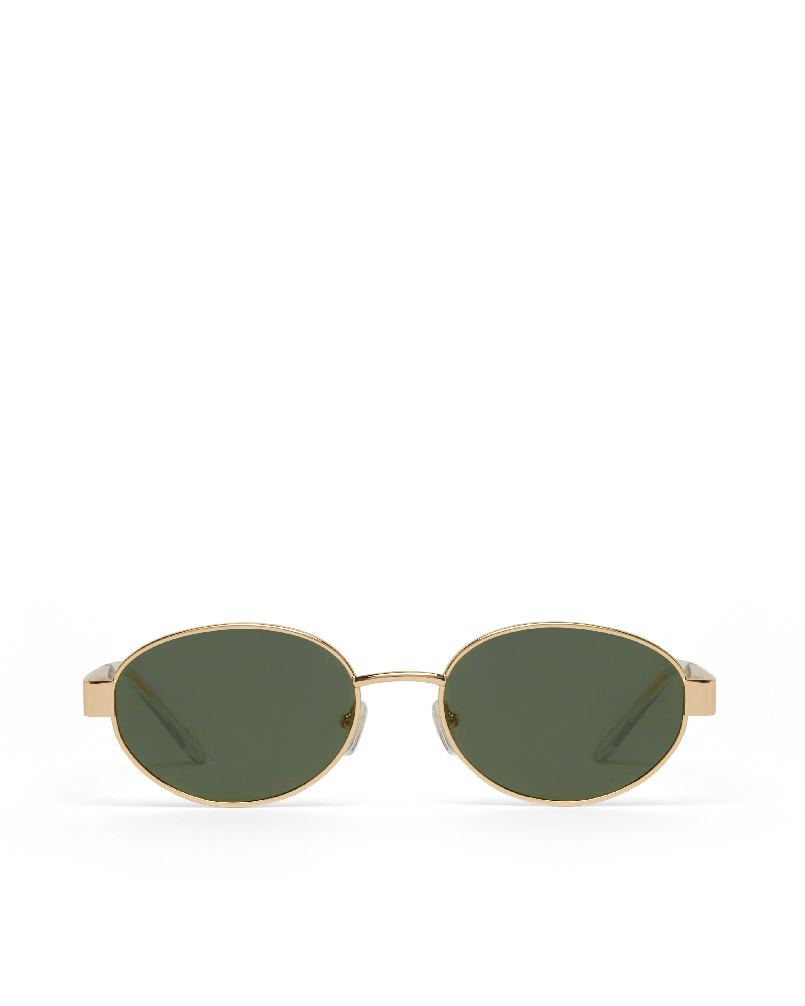 The Evangelista Sunglasses - Gold - Green