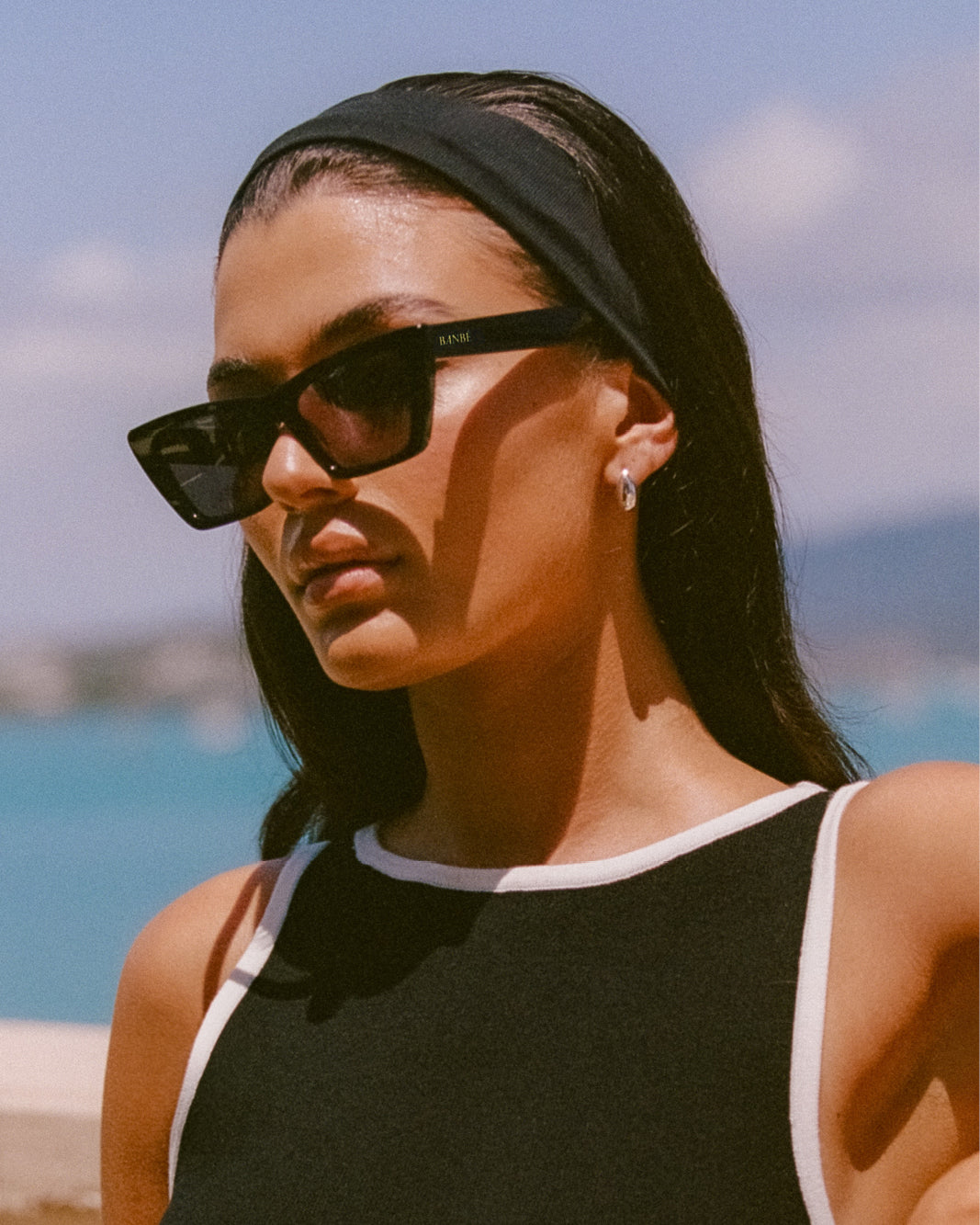 The Gisele Sunglasses - Black Jet