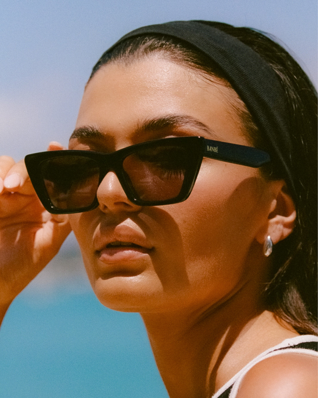 The Gisele Sunglasses - Black Jet