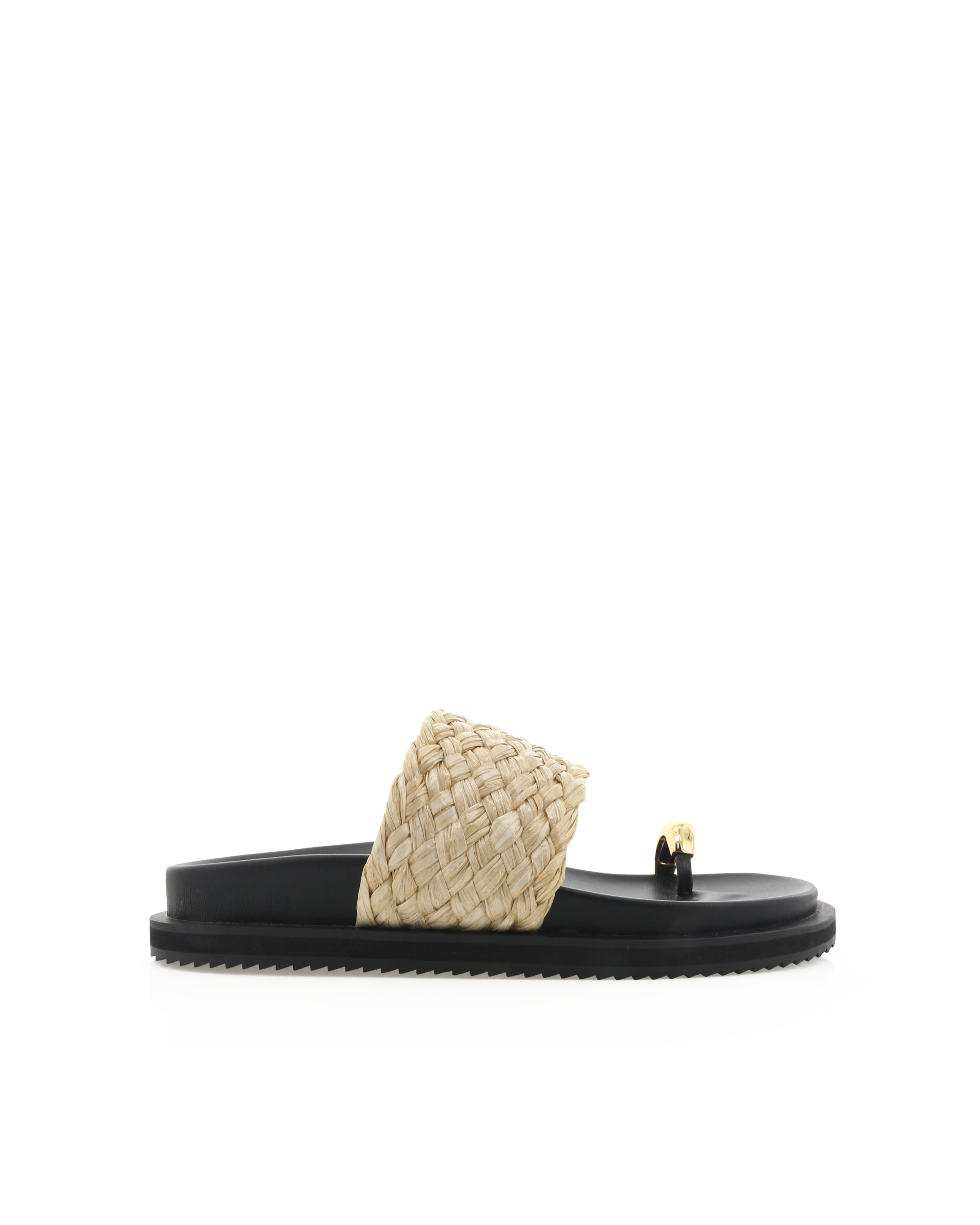 Tilla Sandals - Natural Raffia