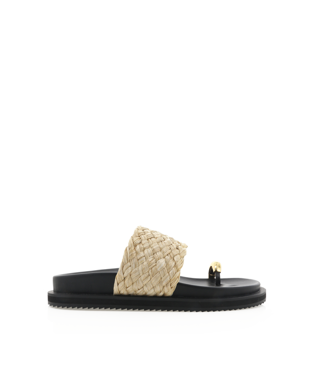 Tilla Sandals - Natural Raffia