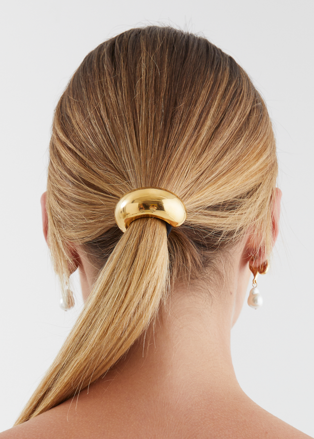 Sadie Hair Cuff Tie - Gold