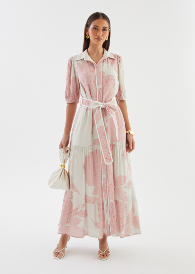 Miranda Maxi Dress - Blush Bloom
