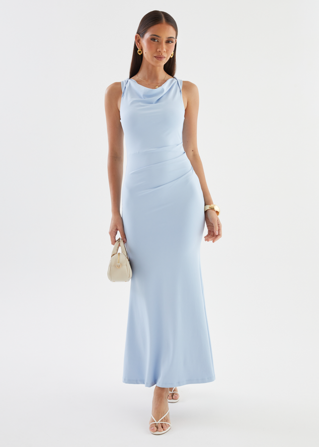 Janah Maxi Dress - Blue