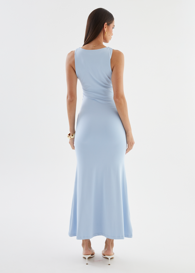Janah Maxi Dress - Blue