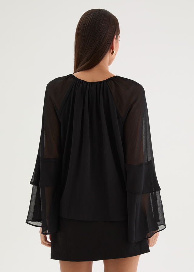 Valeta Blouse - Black