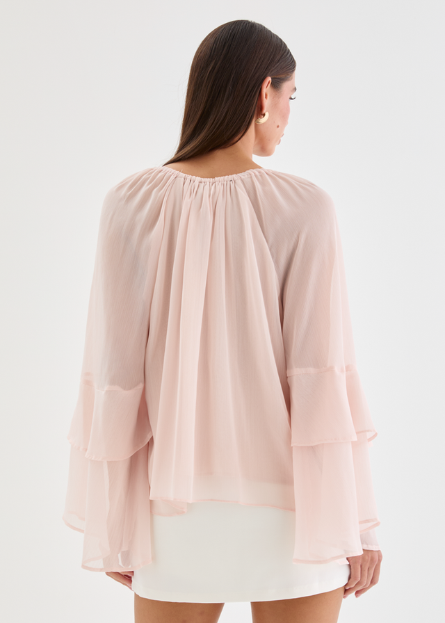 Valeta Blouse - Blush