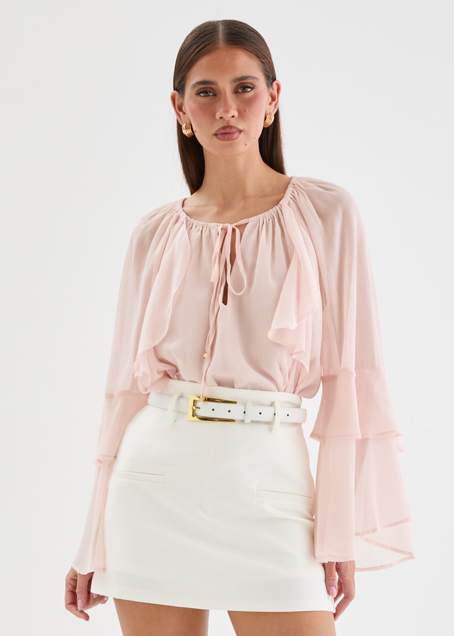 Valeta Blouse - Blush